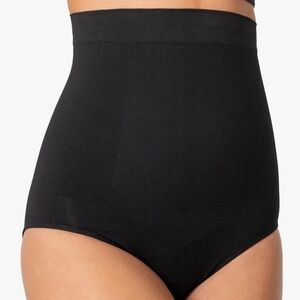 Shapermint Essentials High Waisted Shaper Panty Control Smooth Black M/L